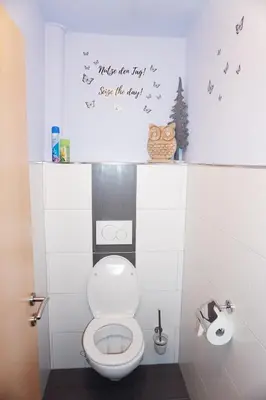Ein Badezimmer in der Unterkunft Ferienwohnung Aignerhof