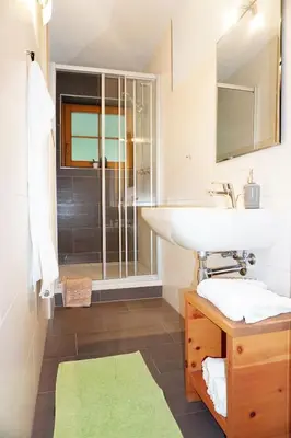 Ein Badezimmer in der Unterkunft Ferienwohnung Aignerhof