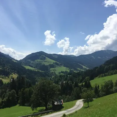 Naturlandschaft in der Nähe der Ferienwohnung