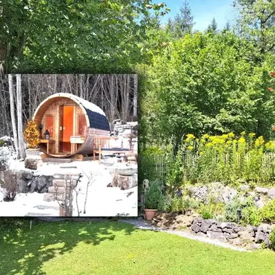 Ferienhaus Lechner am Waldrand mit Sauna