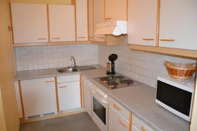 Küche/Küchenzeile in der Unterkunft Holiday-Appartements