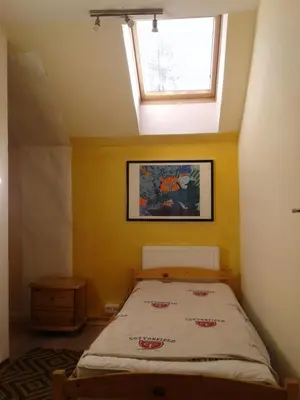 Ein Bett oder Betten in einem Zimmer der Unterkunft Liuis