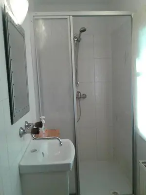 Ein Badezimmer in der Unterkunft Liuis
