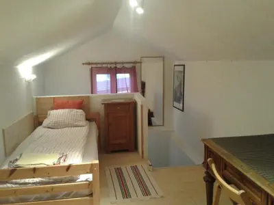 Ein Bett oder Betten in einem Zimmer der Unterkunft Liuis