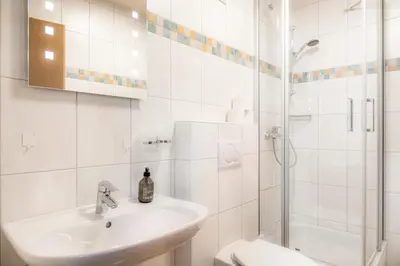 Ein Badezimmer in der Unterkunft Höllhof Dachstein West