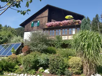Ein Garten an der Unterkunft Haus Brandstaetter