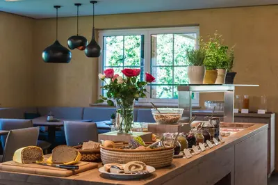 Essen in der Pension oder in der Nähe