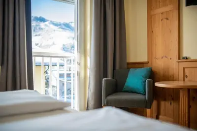 Ein Bett oder Betten in einem Zimmer der Unterkunft Das Martell