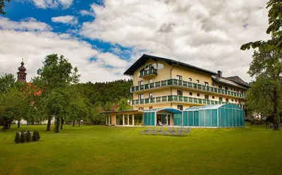 Das Gebäude in dem sich das Hotel befindet