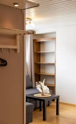 Ein Sitzbereich in der Unterkunft Apartment ILWA