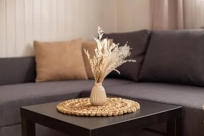 Ein Sitzbereich in der Unterkunft Apartment ILWA