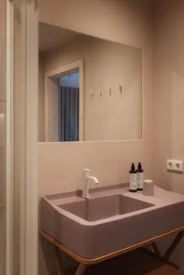 Ein Badezimmer in der Unterkunft Haus Zirngast