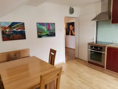 Küche/Küchenzeile in der Unterkunft Landhaus Kulm
