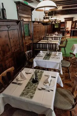 Ein Restaurant oder anderes Speiselokal in der Unterkunft Wohlfühlhotel Goiserer Mühle