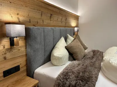 Ein Sitzbereich in der Unterkunft Natur & Familienhotel Der Stieglerhof
