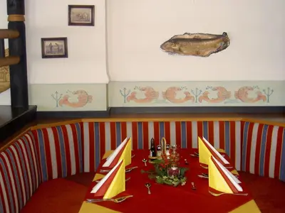 Ein Sitzbereich in der Unterkunft Hotel Hammerwirt - Forellenhof