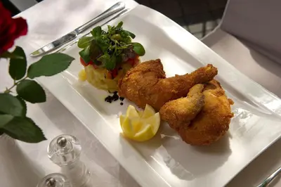 Essen im Hotel oder in der Nähe