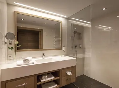 Ein Badezimmer in der Unterkunft Superior Hotel Panorama