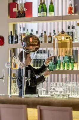 Getränke in der Unterkunft Genießerhotel Döllerer