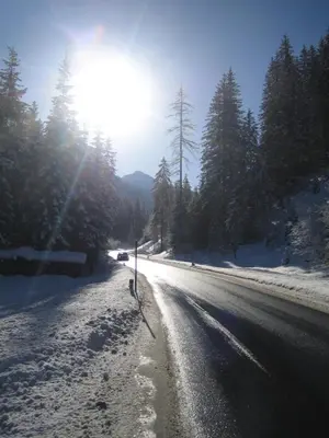 Appartement Ginschel im Winter