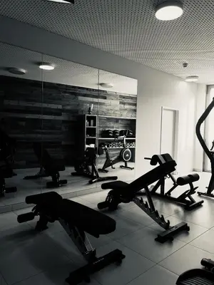 Das Fitnesscenter und/oder die Fitnesseinrichtungen in der Unterkunft Sun Lodge Schladming by Schladming-Appartements