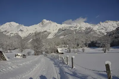 Haus Rosina im Winter