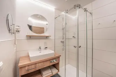 Ein Badezimmer in der Unterkunft Hotel Solaria