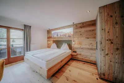Ein Bett oder Betten in einem Zimmer der Unterkunft Frühstückspension Friedheim