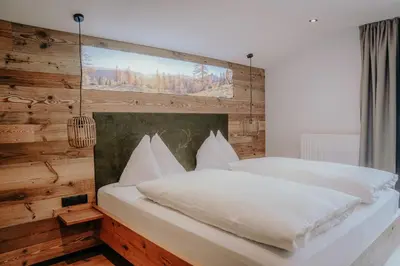 Ein Bett oder Betten in einem Zimmer der Unterkunft Frühstückspension Friedheim