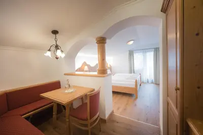 Ein Bett oder Betten in einem Zimmer der Unterkunft Hotel Schartner
