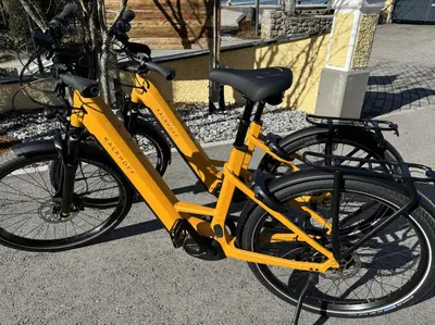 Radfahren an der Unterkunft Im Kurpark oder in der Nähe