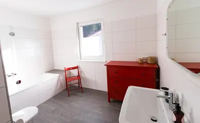 Ein Badezimmer in der Unterkunft Fleischerei - Apartments, Cafe & Weinbar