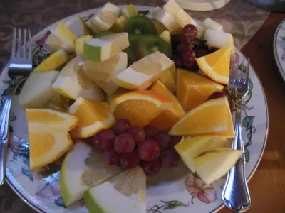 Essen in der Pension oder in der Nähe