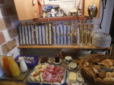 Essen in der Pension oder in der Nähe