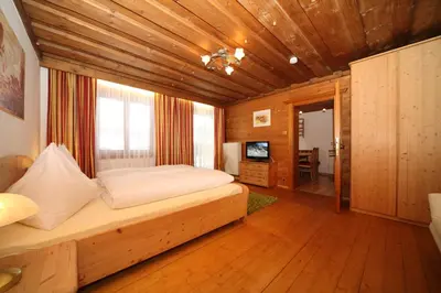 Ein Bett oder Betten in einem Zimmer der Unterkunft Gut Römerhof