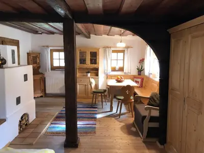 Küche/Küchenzeile in der Unterkunft Chalet Ramsau 8