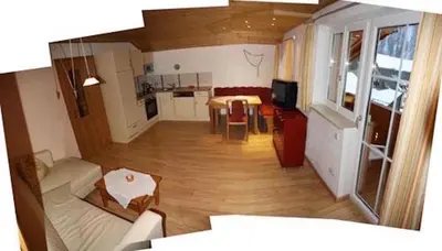 Ein Sitzbereich in der Unterkunft Haus Ebner Johann