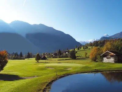 Naturlandschaft in der Nähe des Chalets