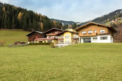 Naturlandschaft in der Nähe des Bauernhofs