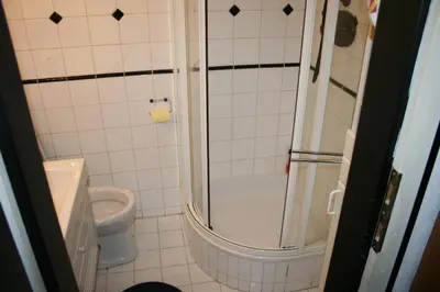 Ein Badezimmer in der Unterkunft Hostel Bad Goisern