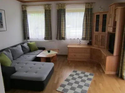 Ein Sitzbereich in der Unterkunft Large cozy apartment Grubweg 130 qm