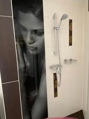 Ein Badezimmer in der Unterkunft Appartement Silbermond
