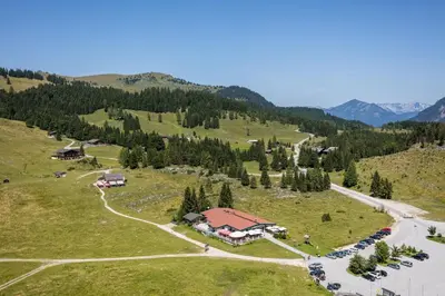 Naturlandschaft in der Nähe des Privatzimmers