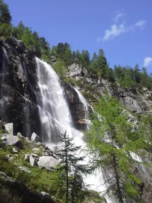Naturlandschaft in der Nähe des Ferienhauses