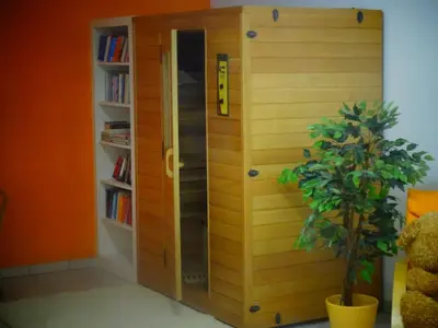 Die Bibliothek in der Ferienwohnung