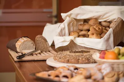 Essen im Hotel oder in der Nähe