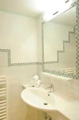 Ein Badezimmer in der Unterkunft Frühstückspension Huber