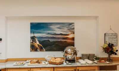 Essen im Hotel oder in der Nähe