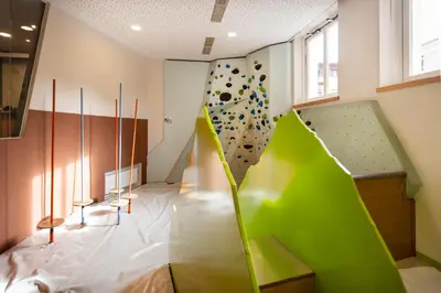 Ein Sitzbereich in der Unterkunft JUFA Hotel Schladming