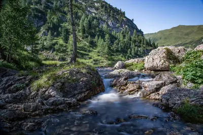 Naturlandschaft in der Nähe des Hotels